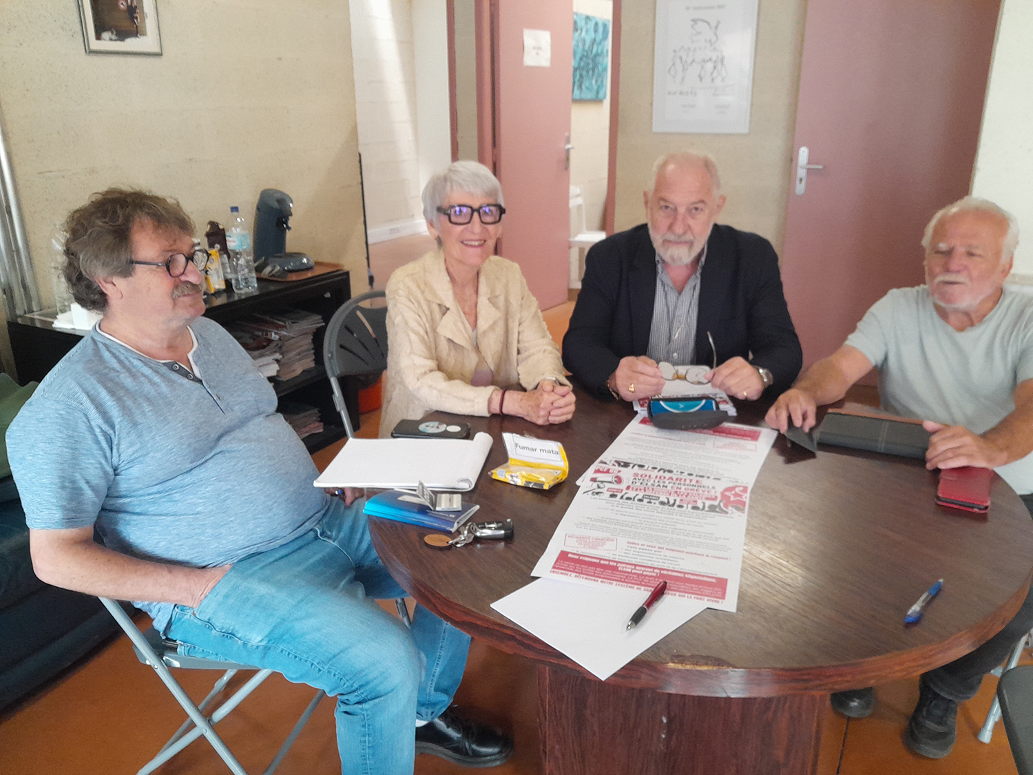 Elsan – Les communistes catalans aux côtés des salariés en grève