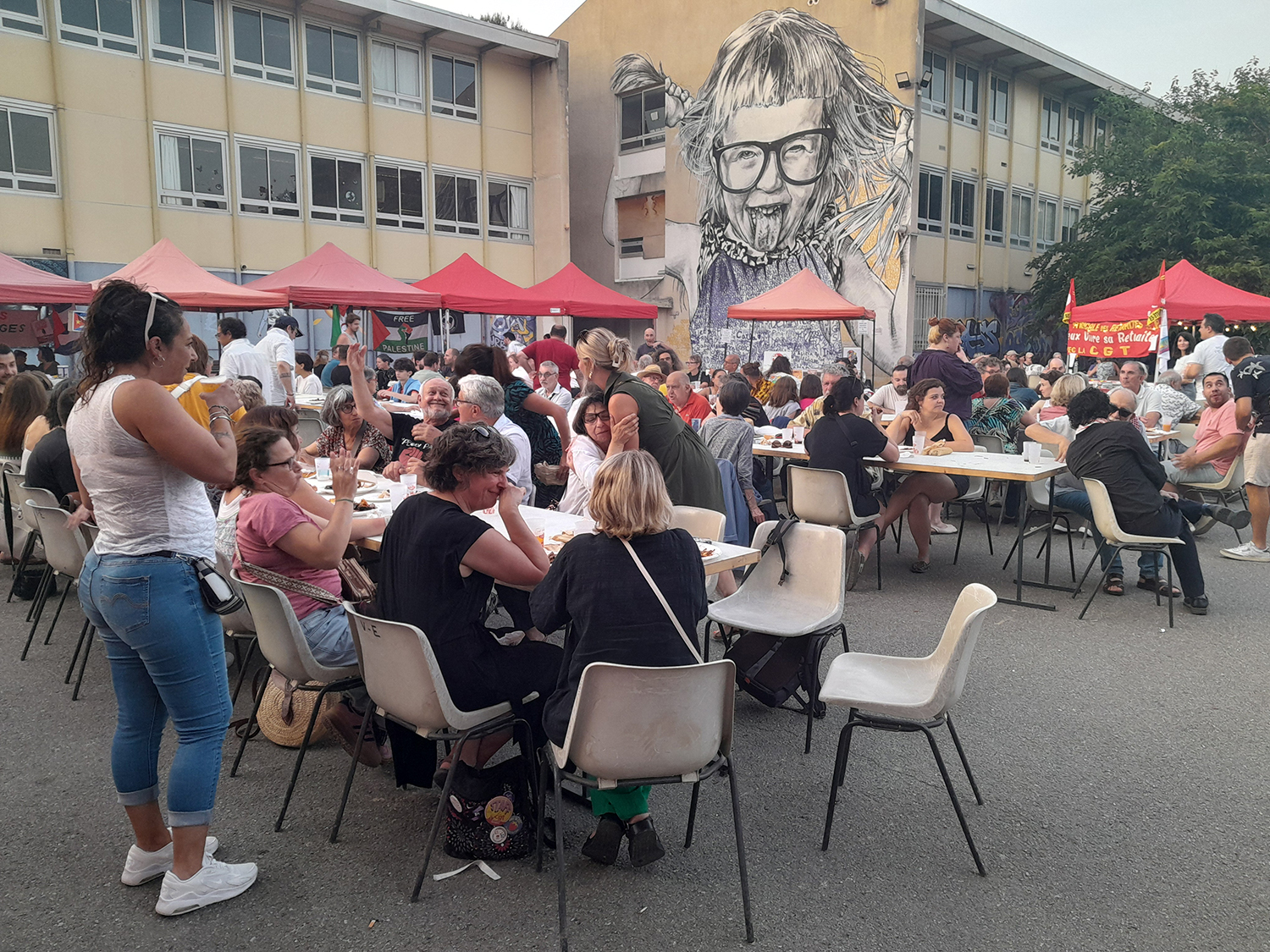 Solidarités et courage au centre de tout