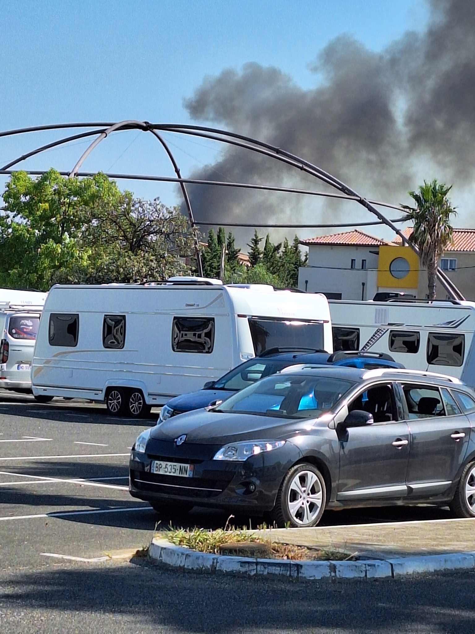 Rivesaltes – Après le feu