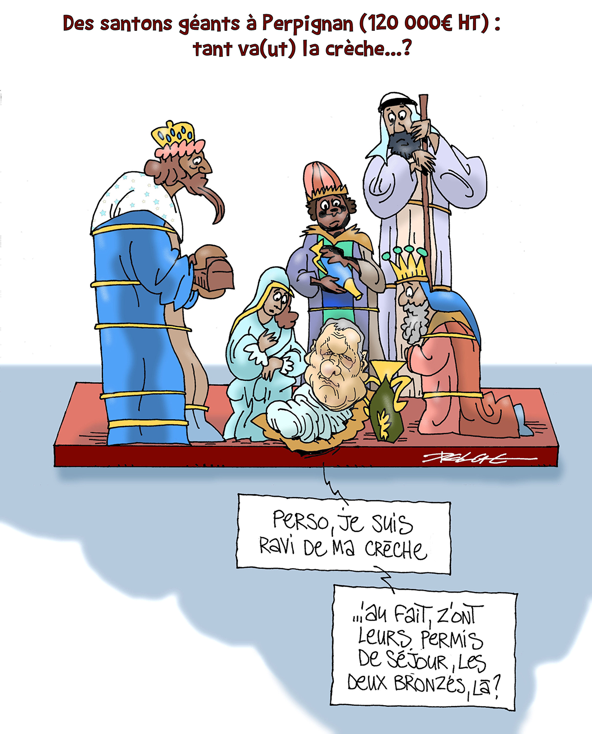 Crèche monumentale : Le coûteux « fait du prince » de Louis